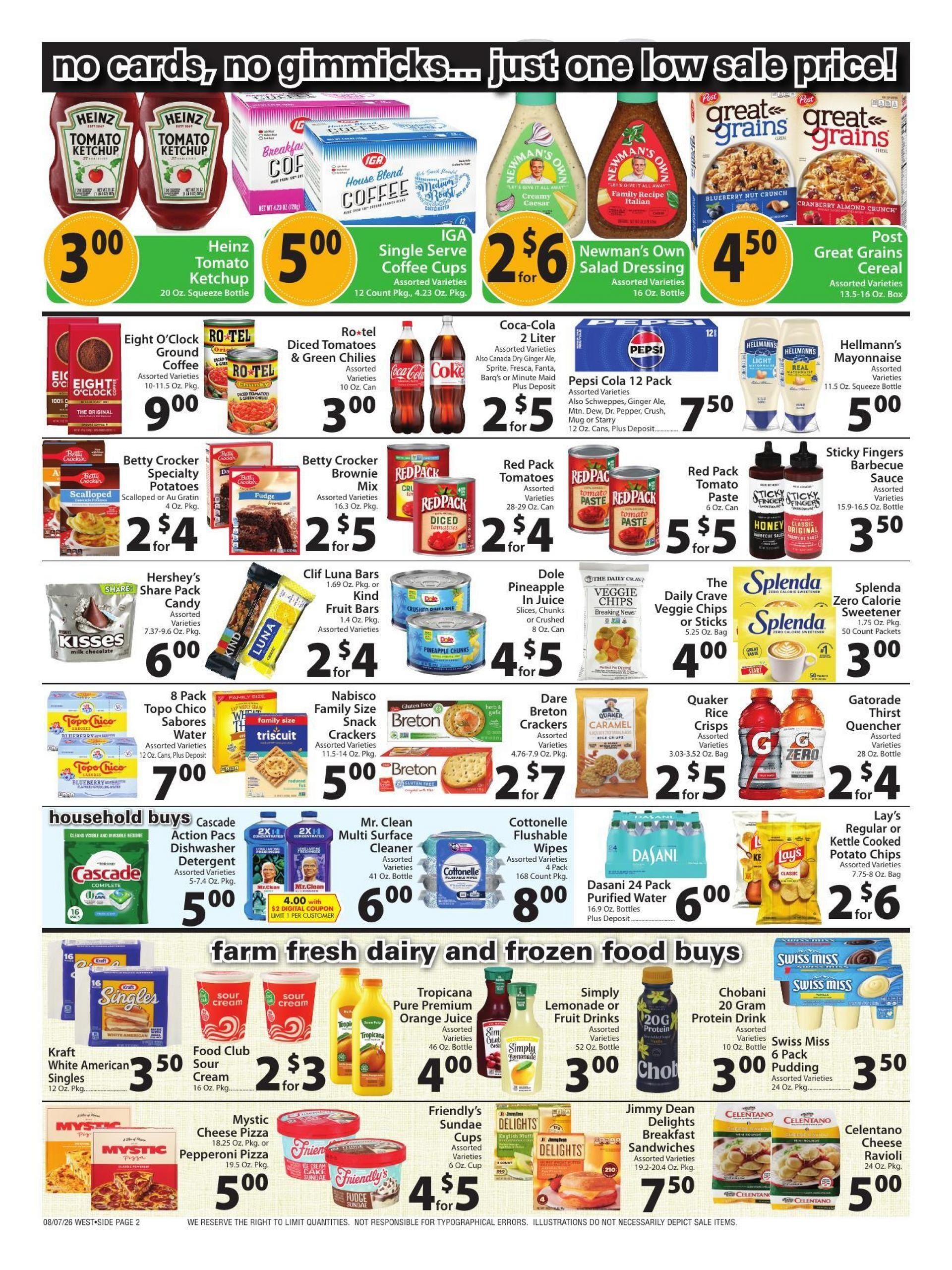 West Side Marketplace (Cromwell–Bethany Area, CT) Weekly Ad August 7 - 13, 2026