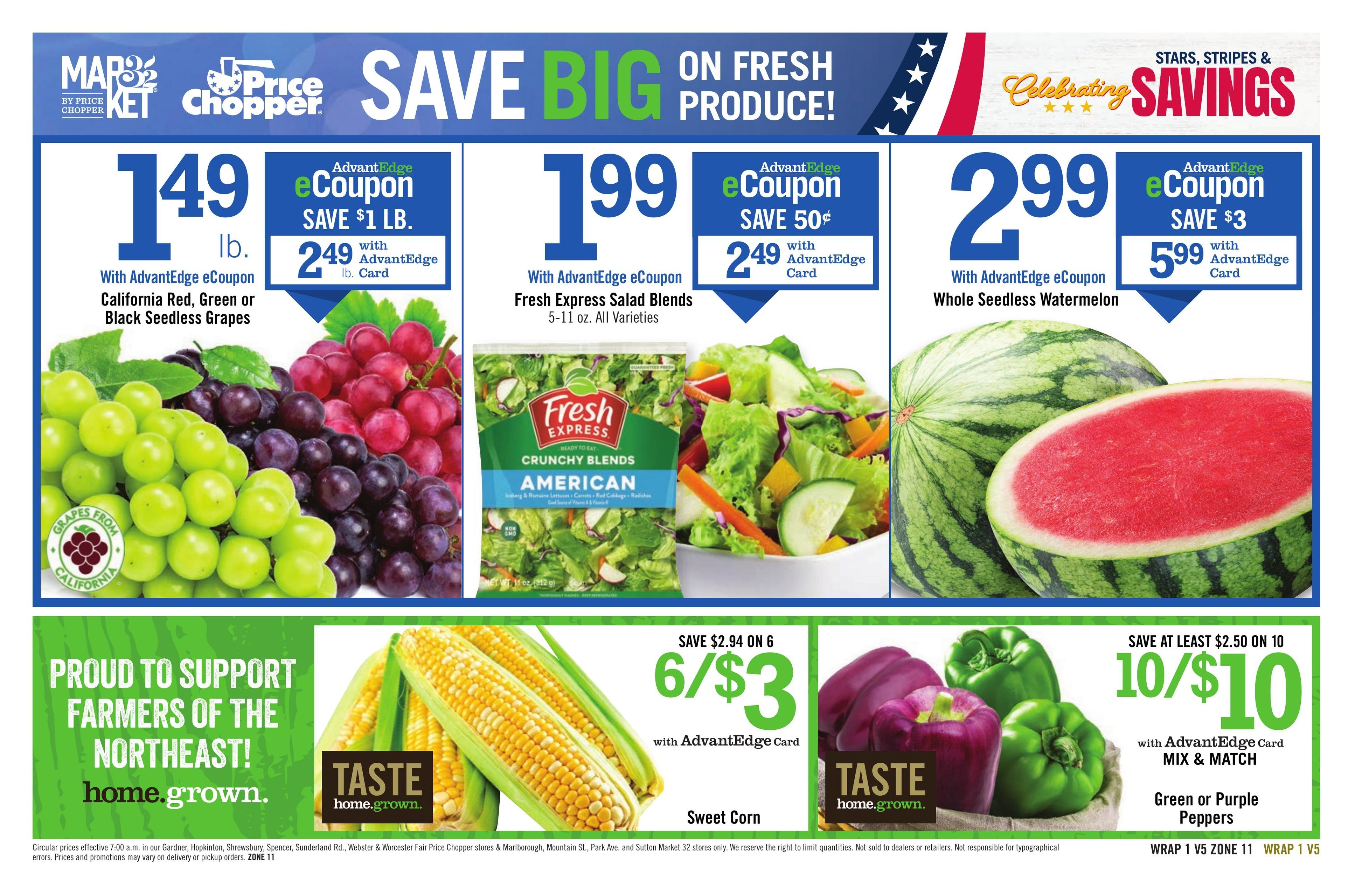 Price Chopper (Athol Area, MA) Weekly Ad August 9 - 15, 2026