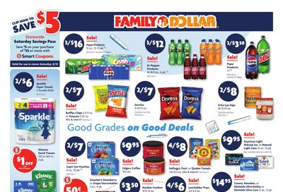 Family Dollar (FL, GA) Weekly Ad August 9 - 15, 2026