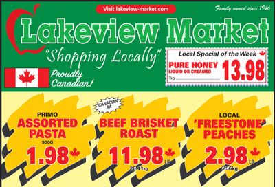 Lakeview Market Flyer August 8 to 14