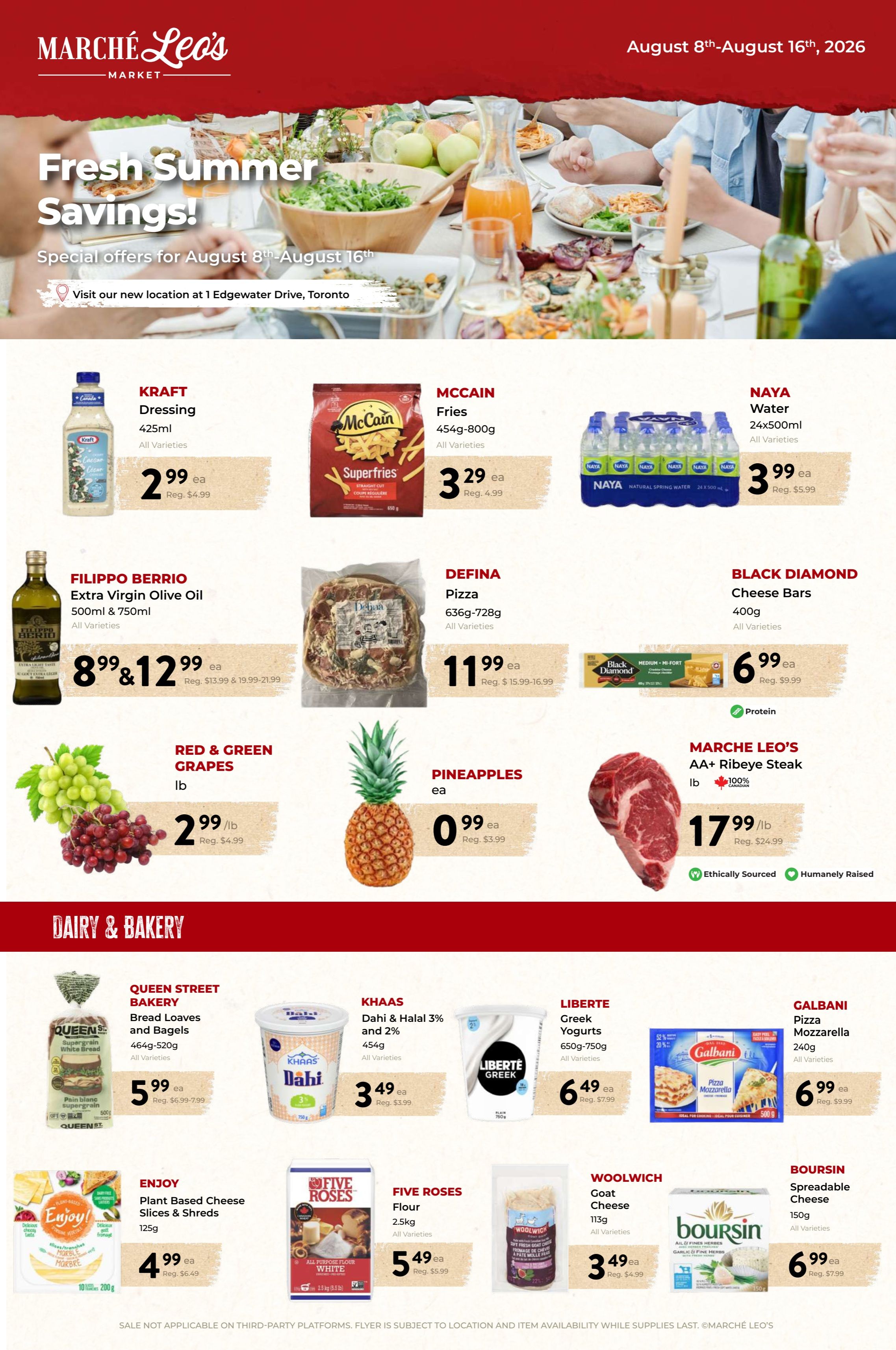 Marche Leo's Flyer August 8 to 16