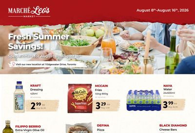 Marche Leo's Flyer August 8 to 16