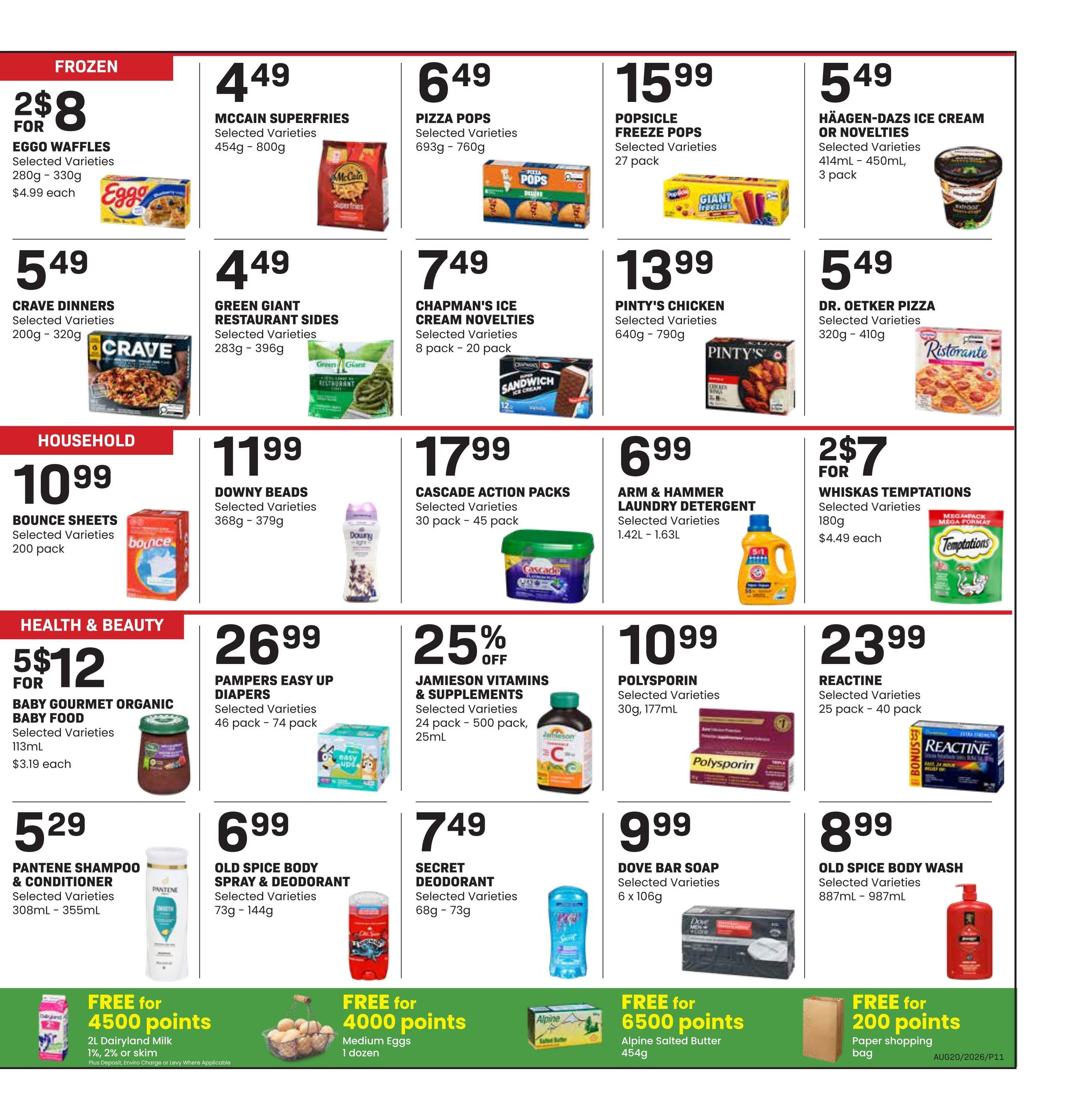 Freson Bros. Flyer August 14 to 20
