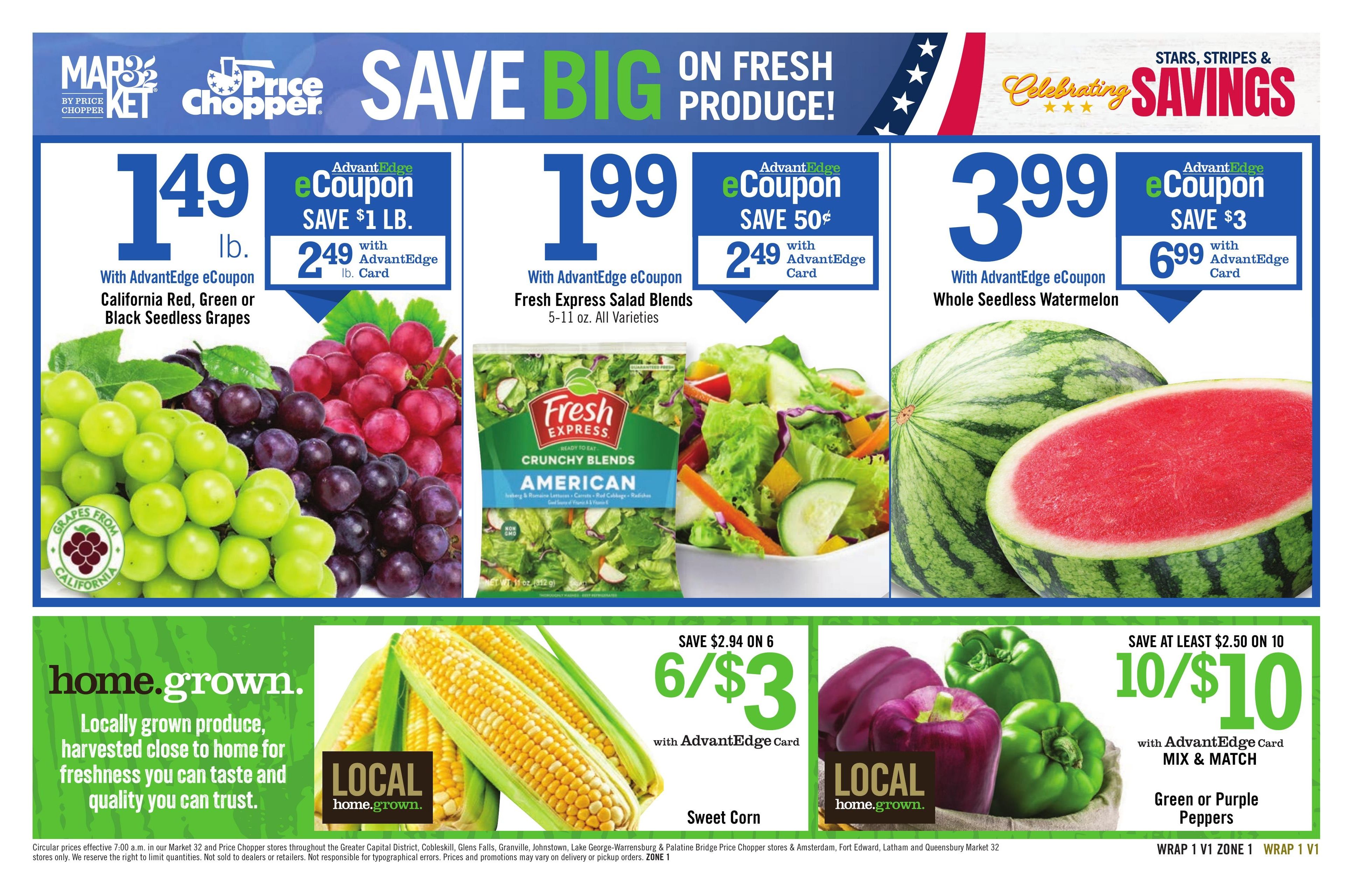 Price Chopper (Albany–Whitehall Area, NY) Weekly Ad August 9 - 15, 2026
