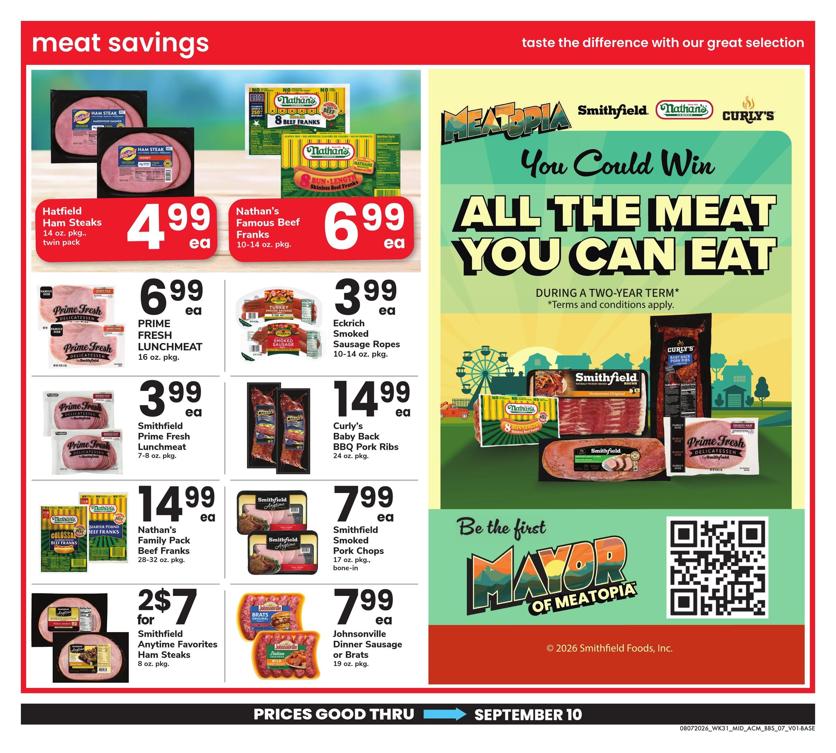 Acme Markets (Dover–Bethany Beach Area, DE) Big Book of Savings Weekly Ad August 7 - September 10, 2026