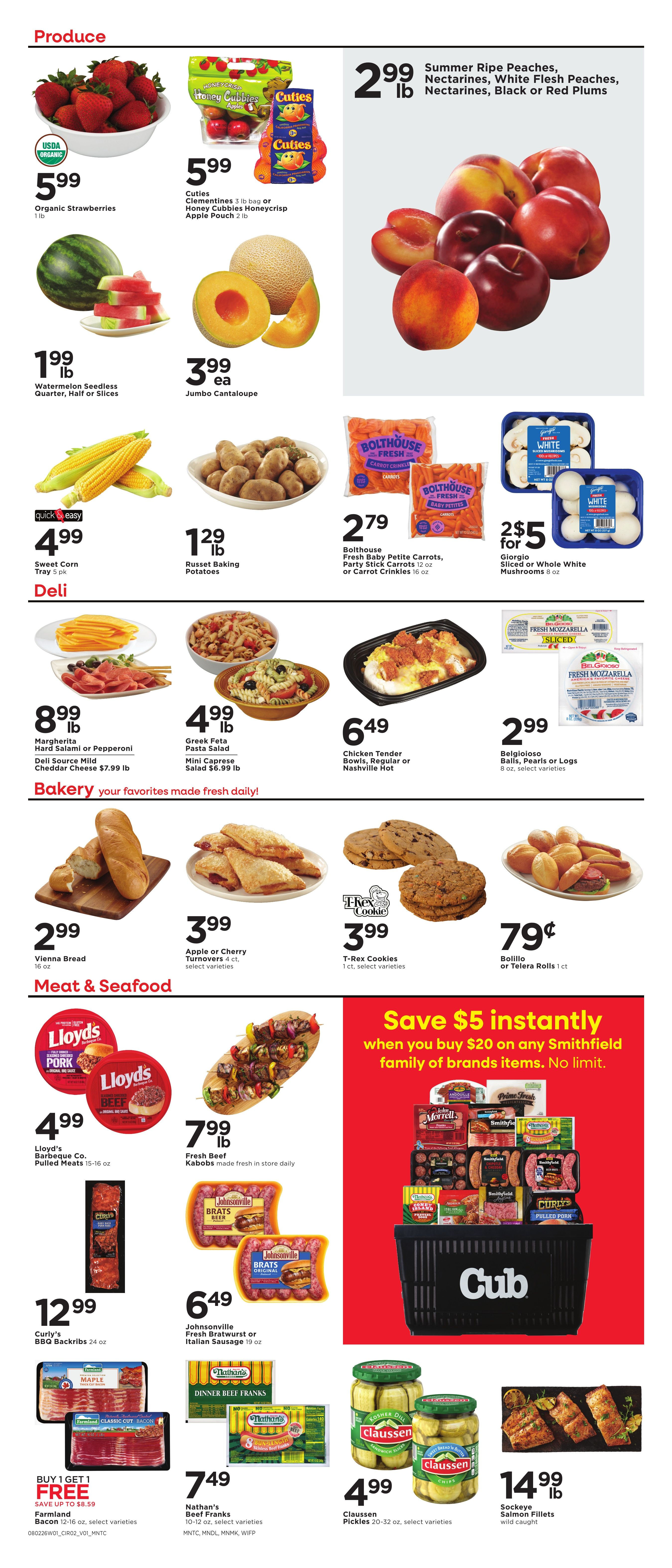 Cub Foods (Minnesota) Weekly Ad August 2 - 8, 2026