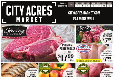 City Acres Market Weekly Ad August 6 - 12, 2026