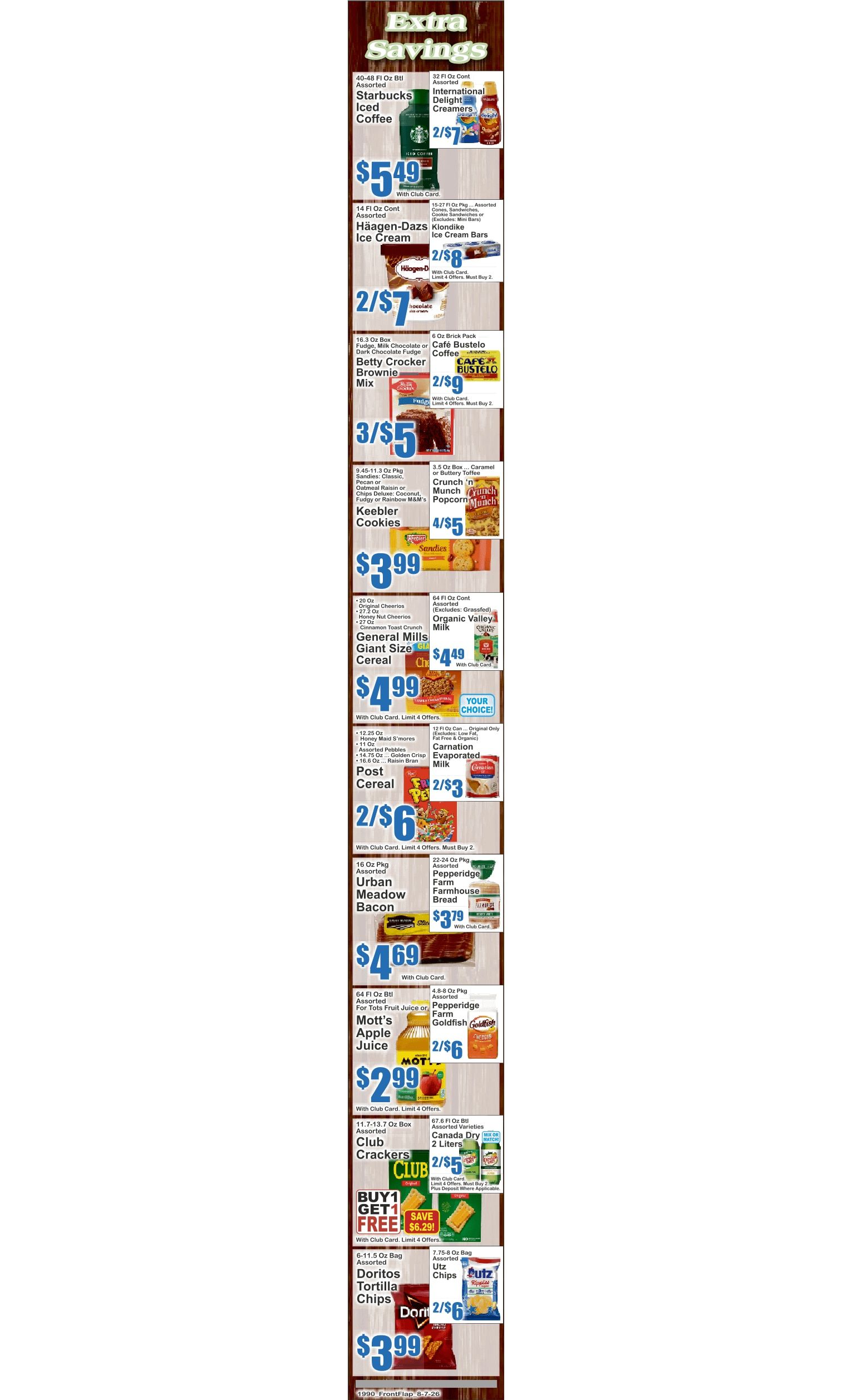 SuperFresh Supermarkets (Irvington, NJ) SuperFresh Weekly Ad August 7 - 13, 2026