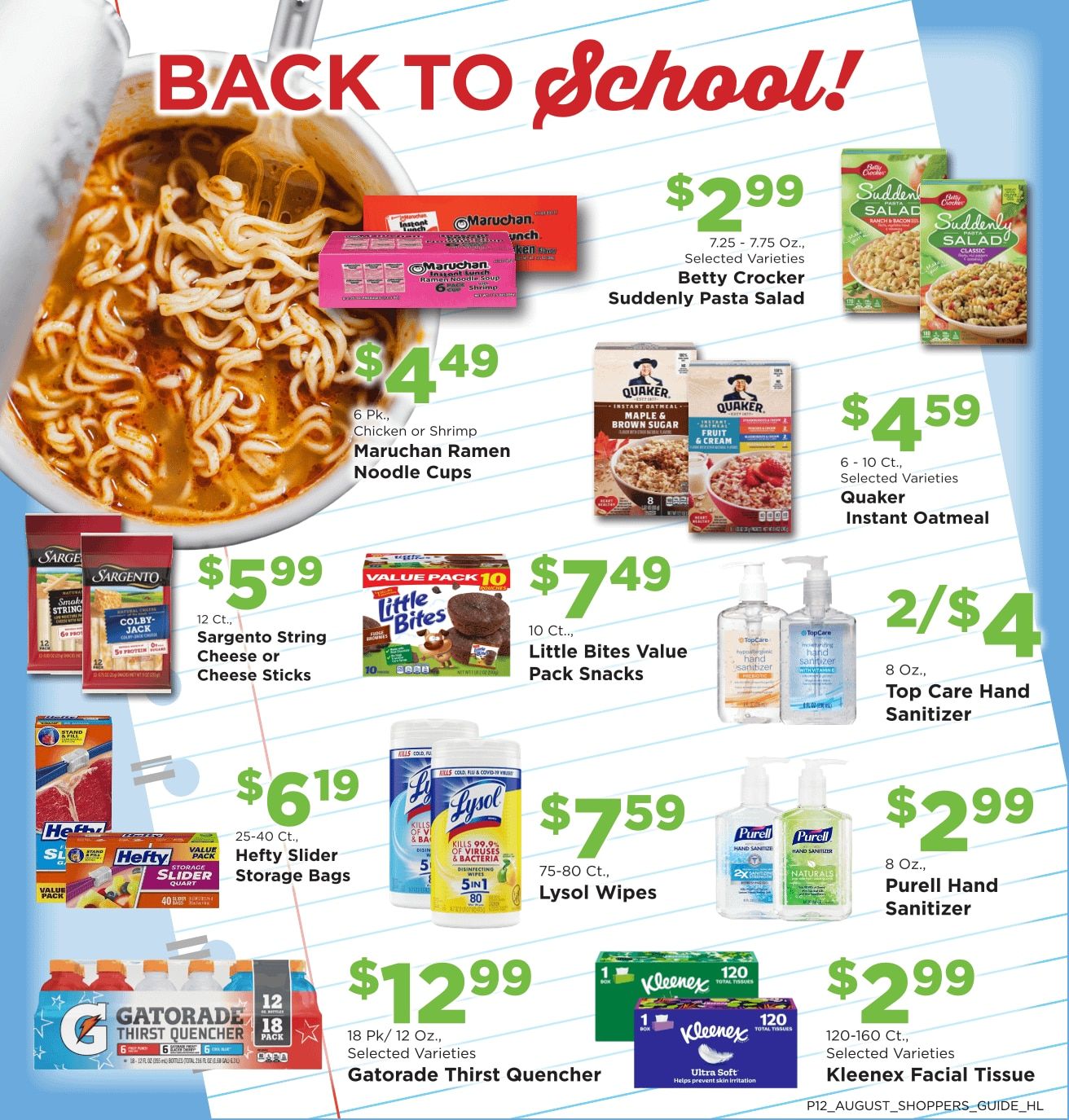 Homeland Stores Bring Savings Home Shopper's Guide Weekly Ad August 1 - 31, 2026