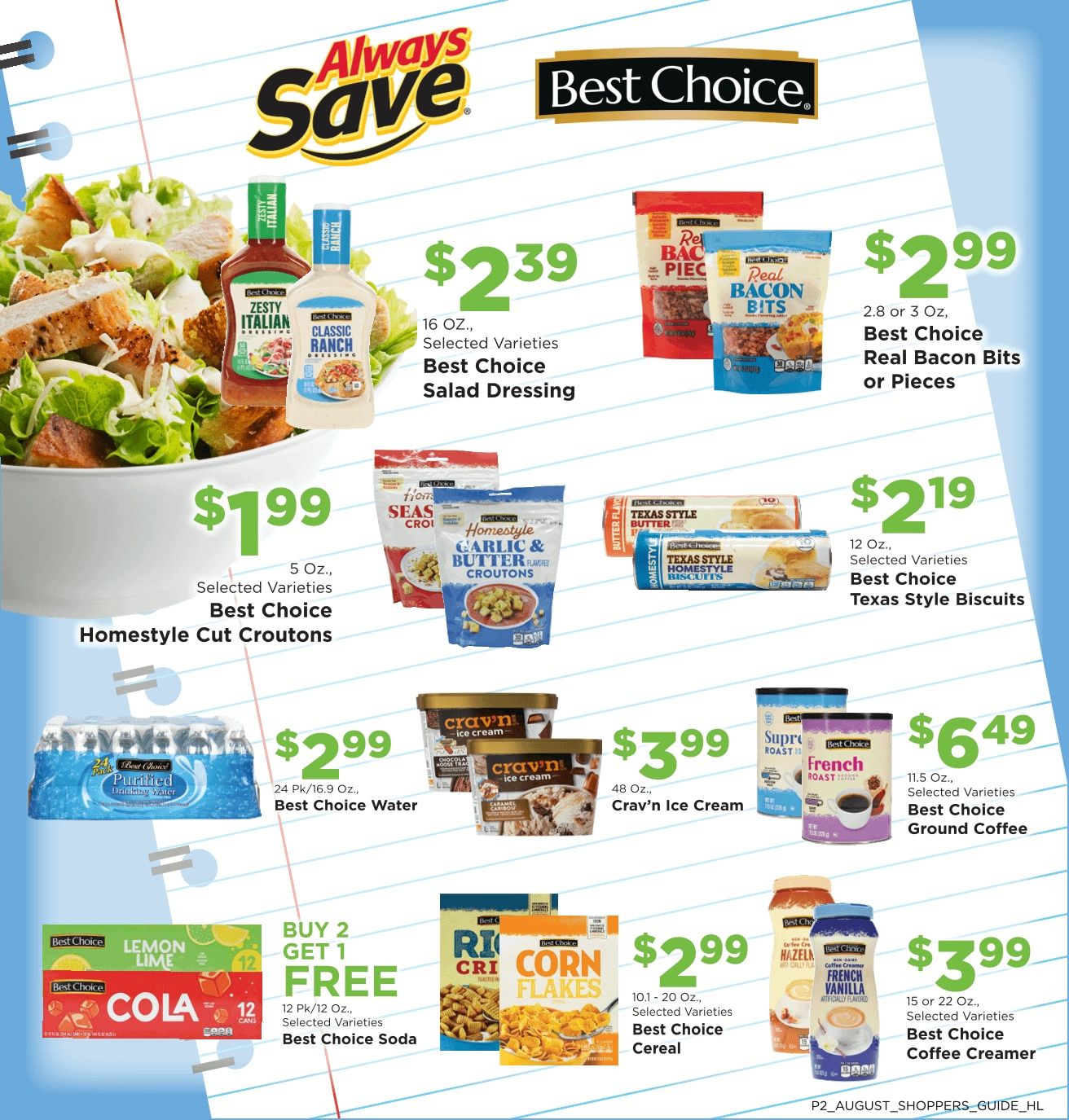 Homeland Stores Bring Savings Home Shopper's Guide Weekly Ad August 1 - 31, 2026