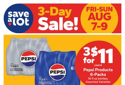 Save a Lot Food Stores (Murphy, NC) Special Promotion Weekly Ad August 7 - 9, 2026