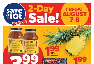Save a Lot Food Stores (Overland and St. Louis, MO) Special Promotion Weekly Ad August 7 - 8, 2026