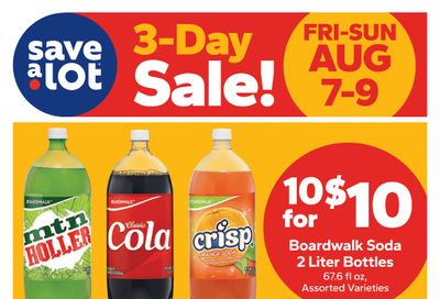 Save a Lot Food Stores (Hardinsburg, KY) Special Promotion Weekly Ad August 7 - 9, 2026