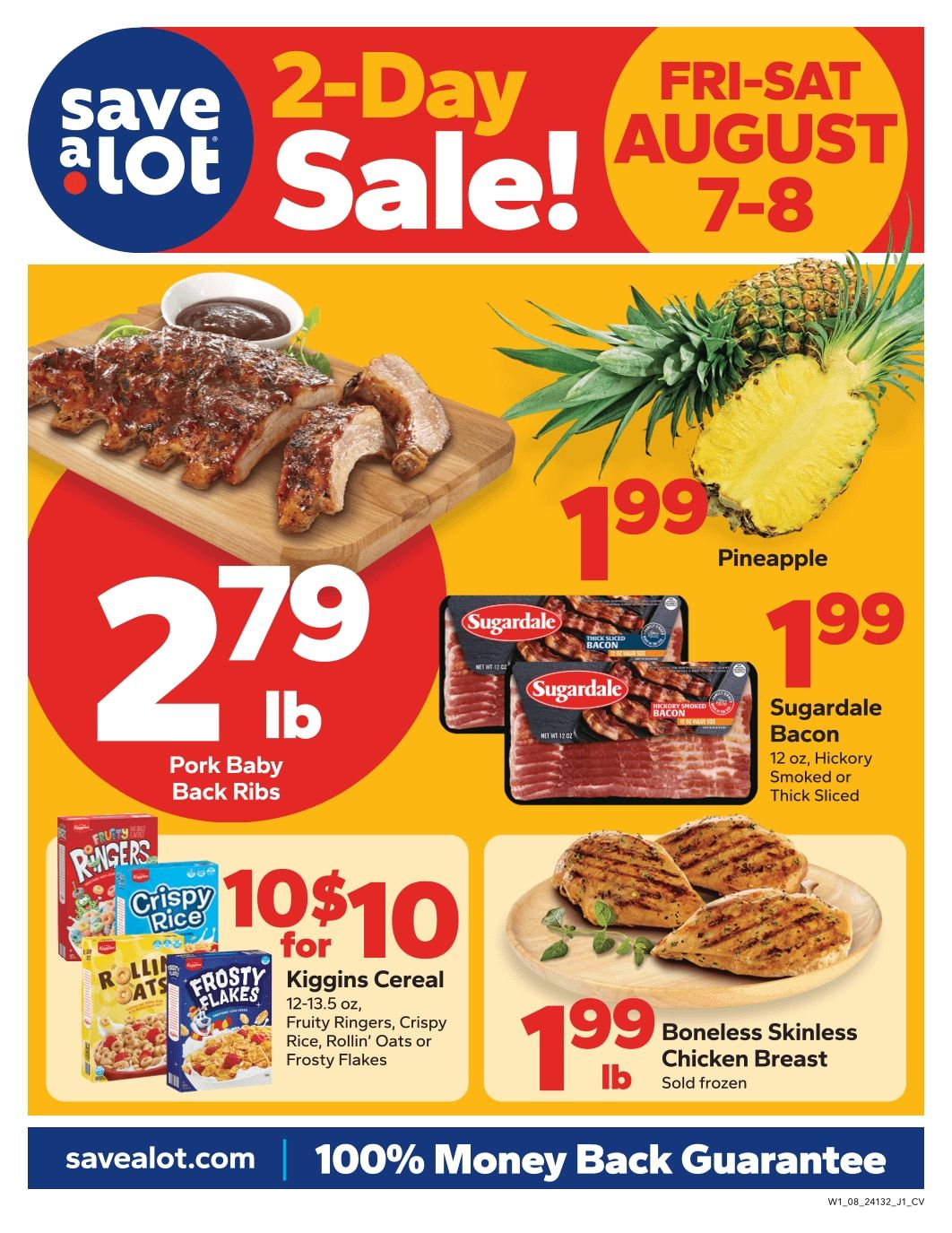 Save a Lot Food Stores (Cross City, Live Oak and Perry, FL) Special Promotion Weekly Ad August 7 - 8, 2026