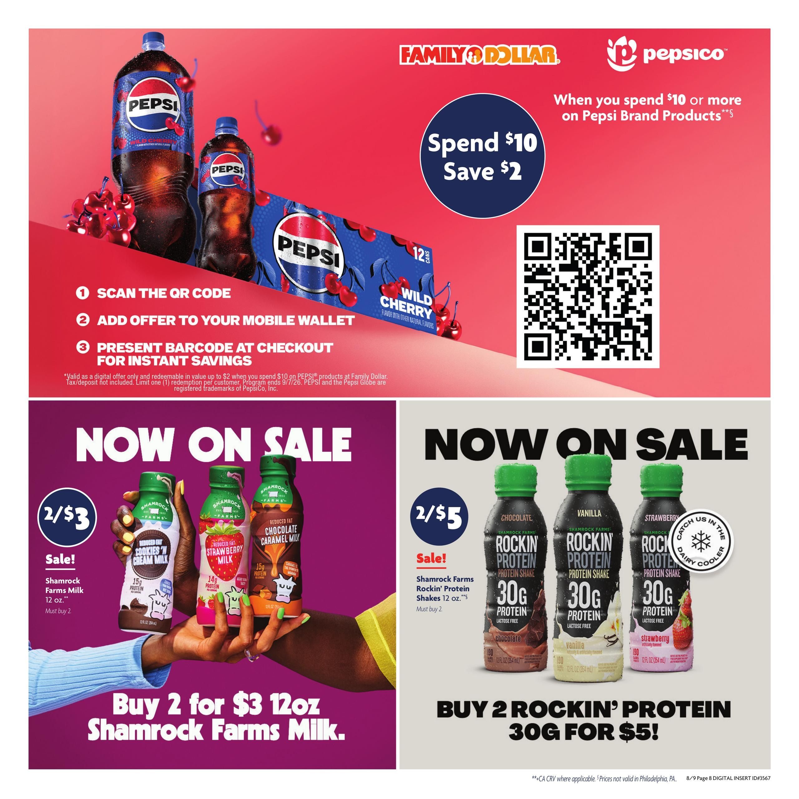 Family Dollar (AL, MS) Weekly Ad August 9 - 15, 2026