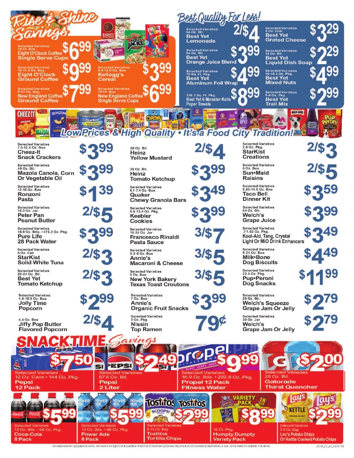 Food City New England (Massachusetts) Weekly Ad August 7 - 13, 2026