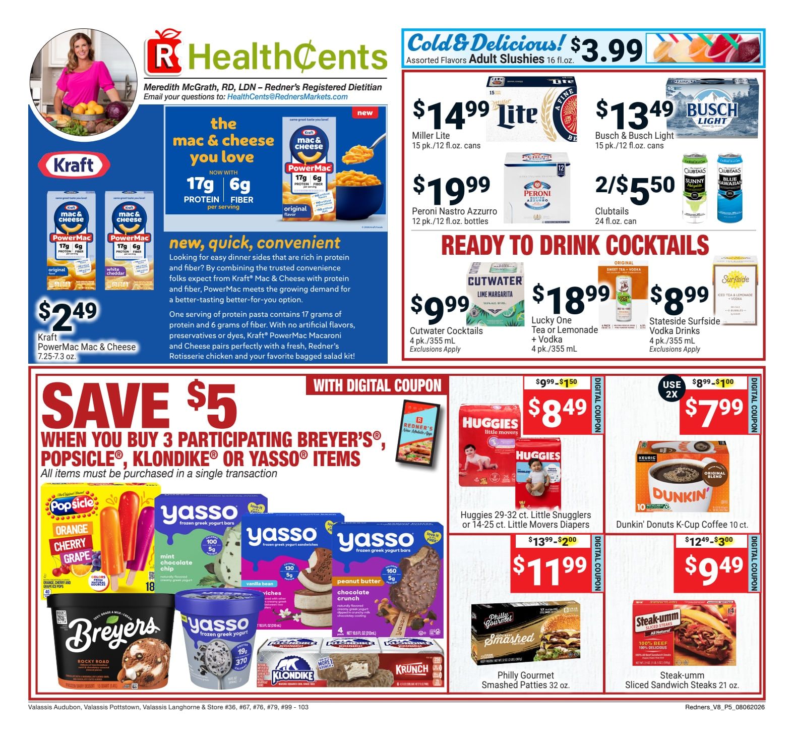 Redner's Markets (Audubon and other locations, PA) Weekly Ad August 6 - 12, 2026
