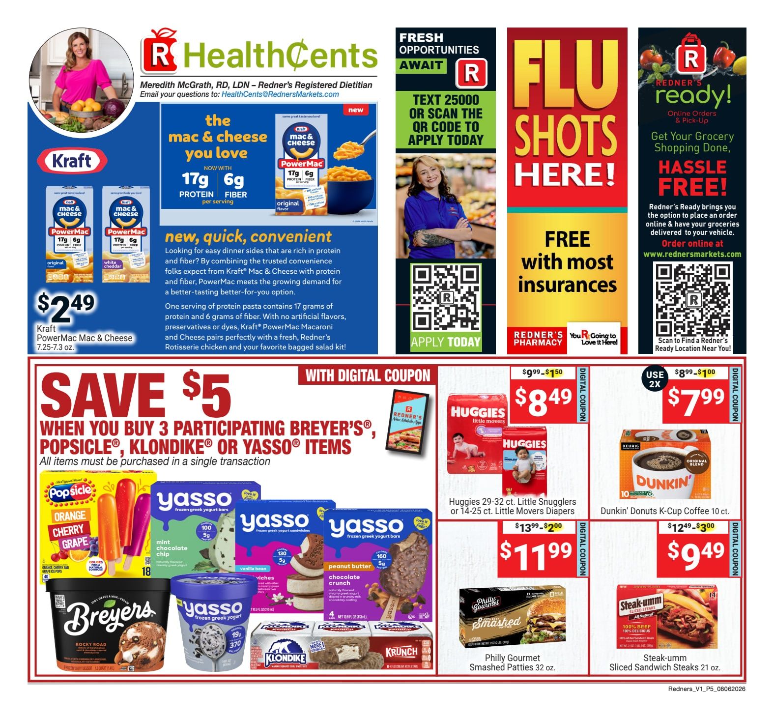 Redner's Markets (Camden and other locations, DE) Weekly Ad August 6 - 12, 2026