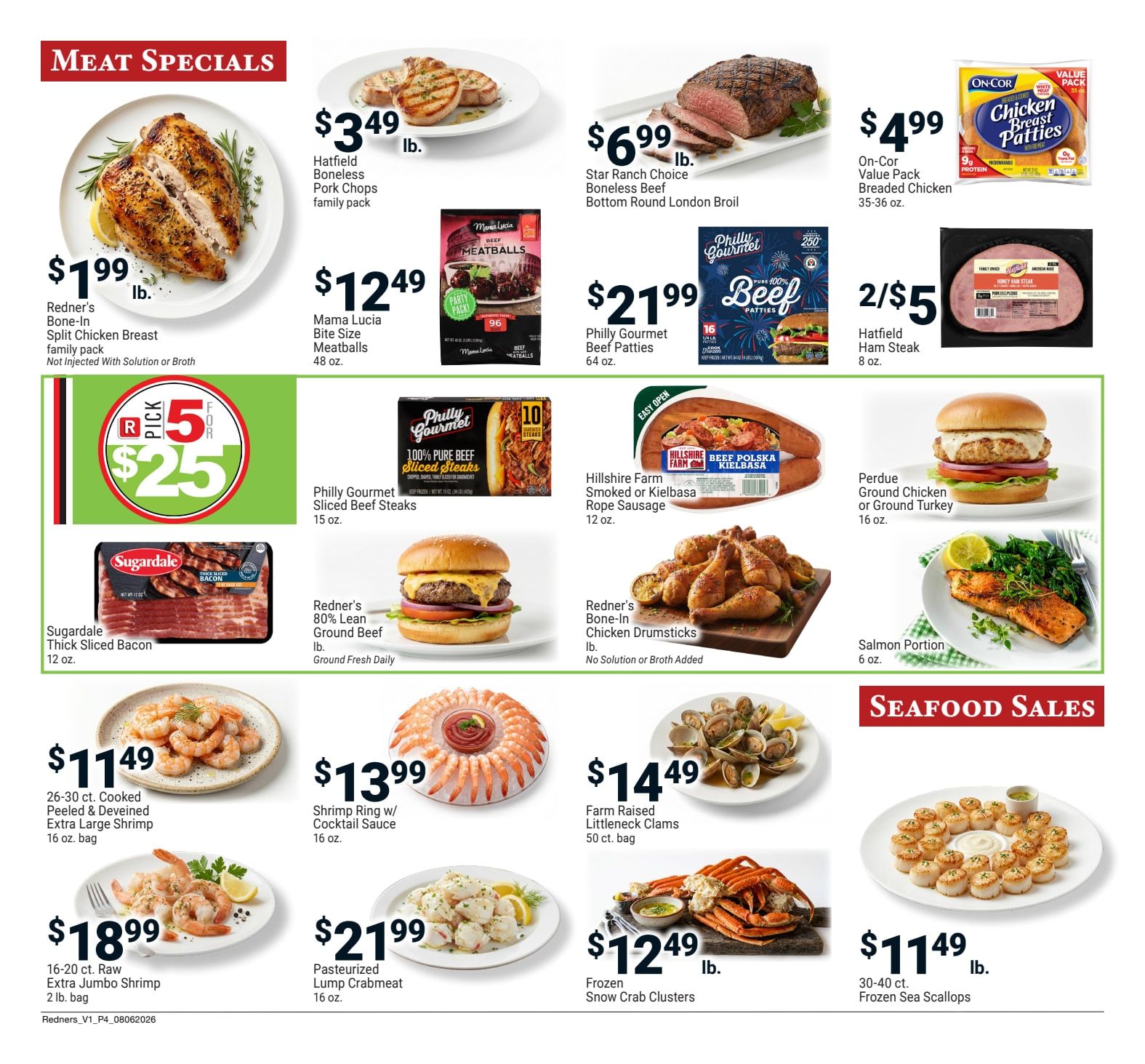 Redner's Markets (Ephrata and other locations, PA) Weekly Ad August 6 - 12, 2026