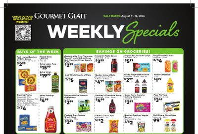 Gourmet Glatt (New York) Weekly Ad August 8 - 14, 2026