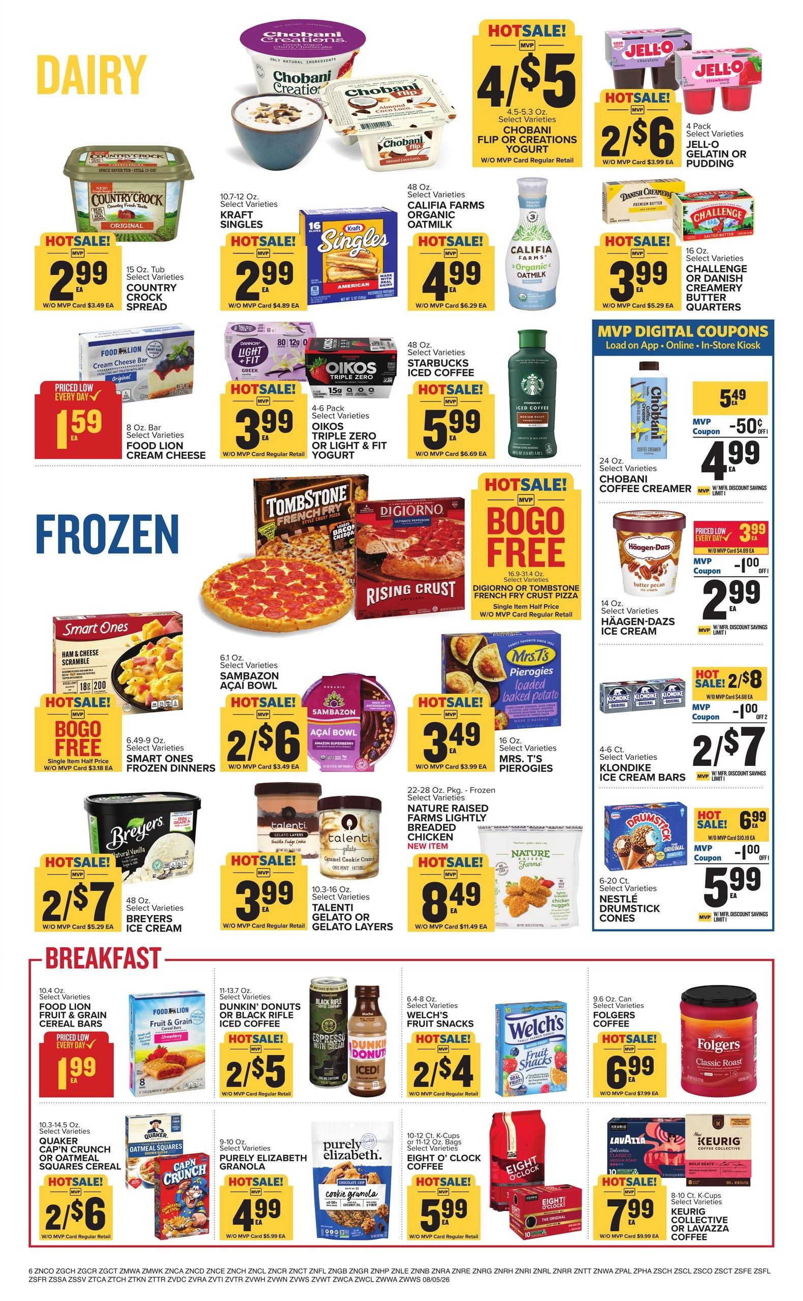 Food Lion (Goldvein Area, VA) Weekly Ad August 5 - 11, 2026