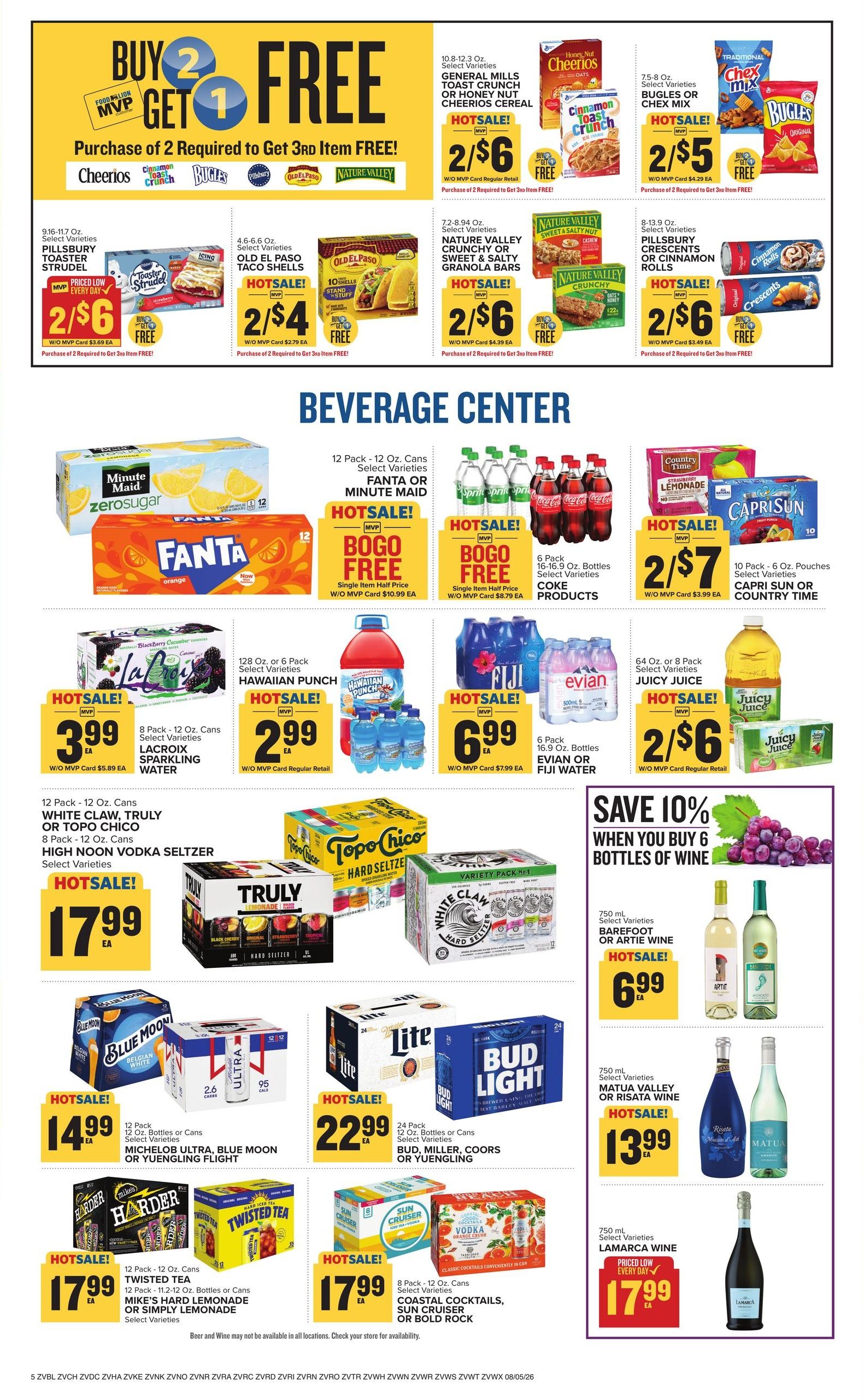 Food Lion (Goldvein Area, VA) Weekly Ad August 5 - 11, 2026