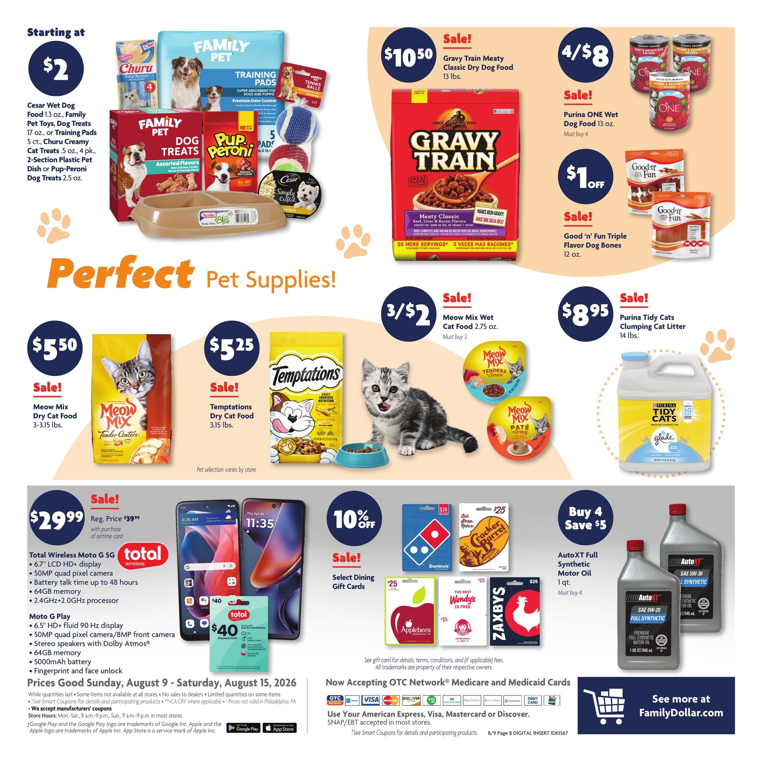 Family Dollar (VA) Weekly Ad August 9 - 15, 2026