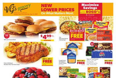 VG's Grocery Weekly Ad August 9 - 15, 2026