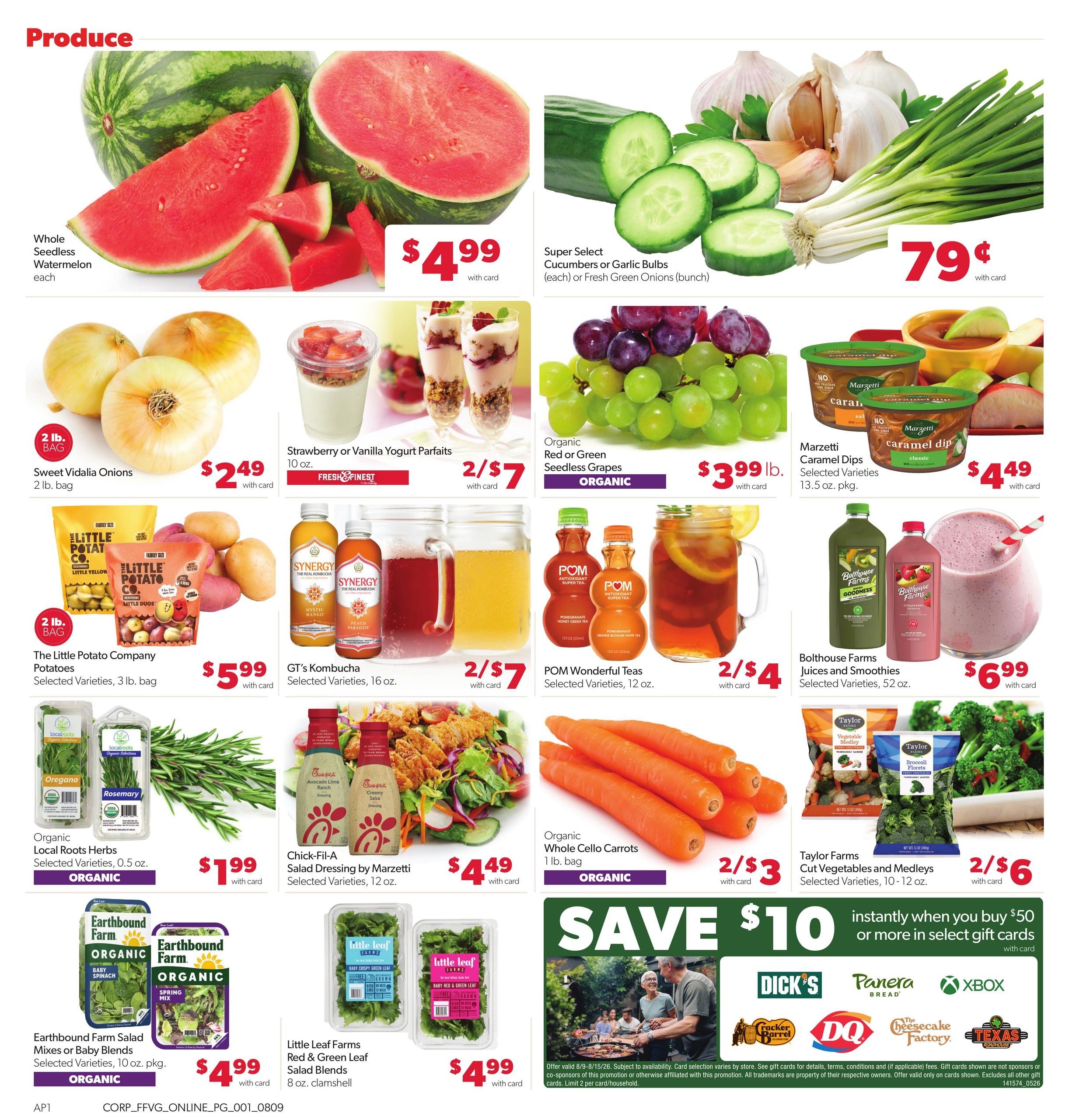 VG's Grocery Weekly Ad August 9 - 15, 2026