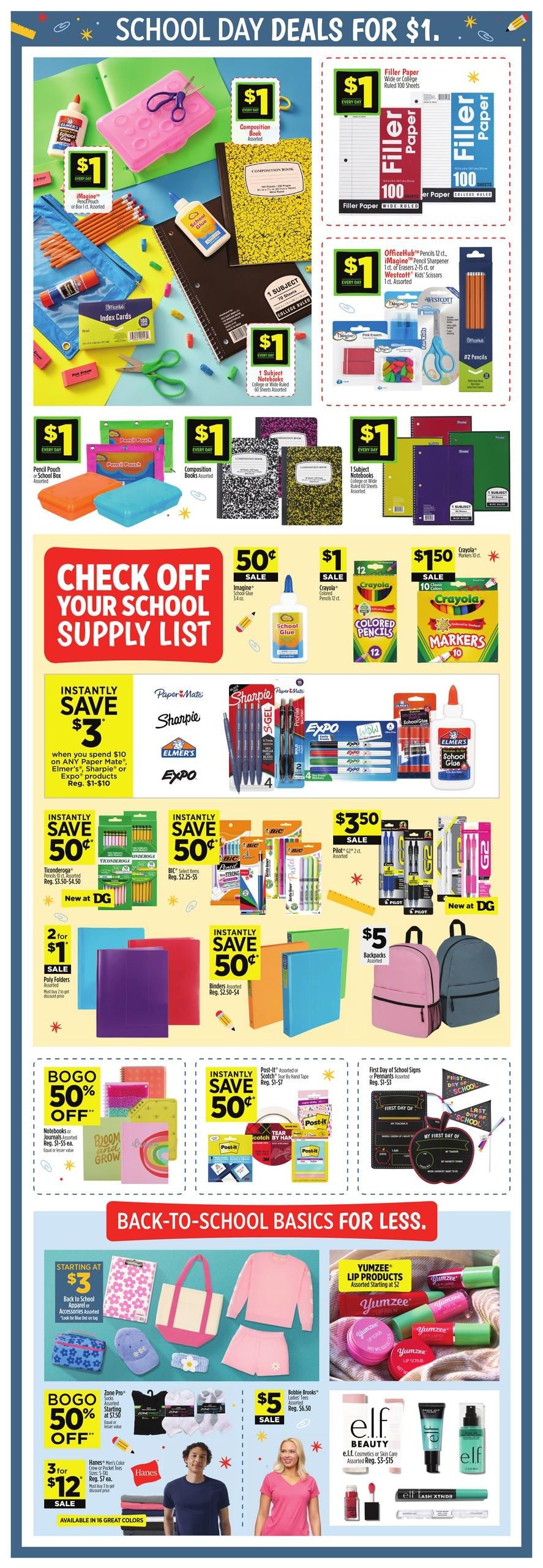 Dollar General (Alpha Area, OH) Weekly Ad August 9 - 15, 2026