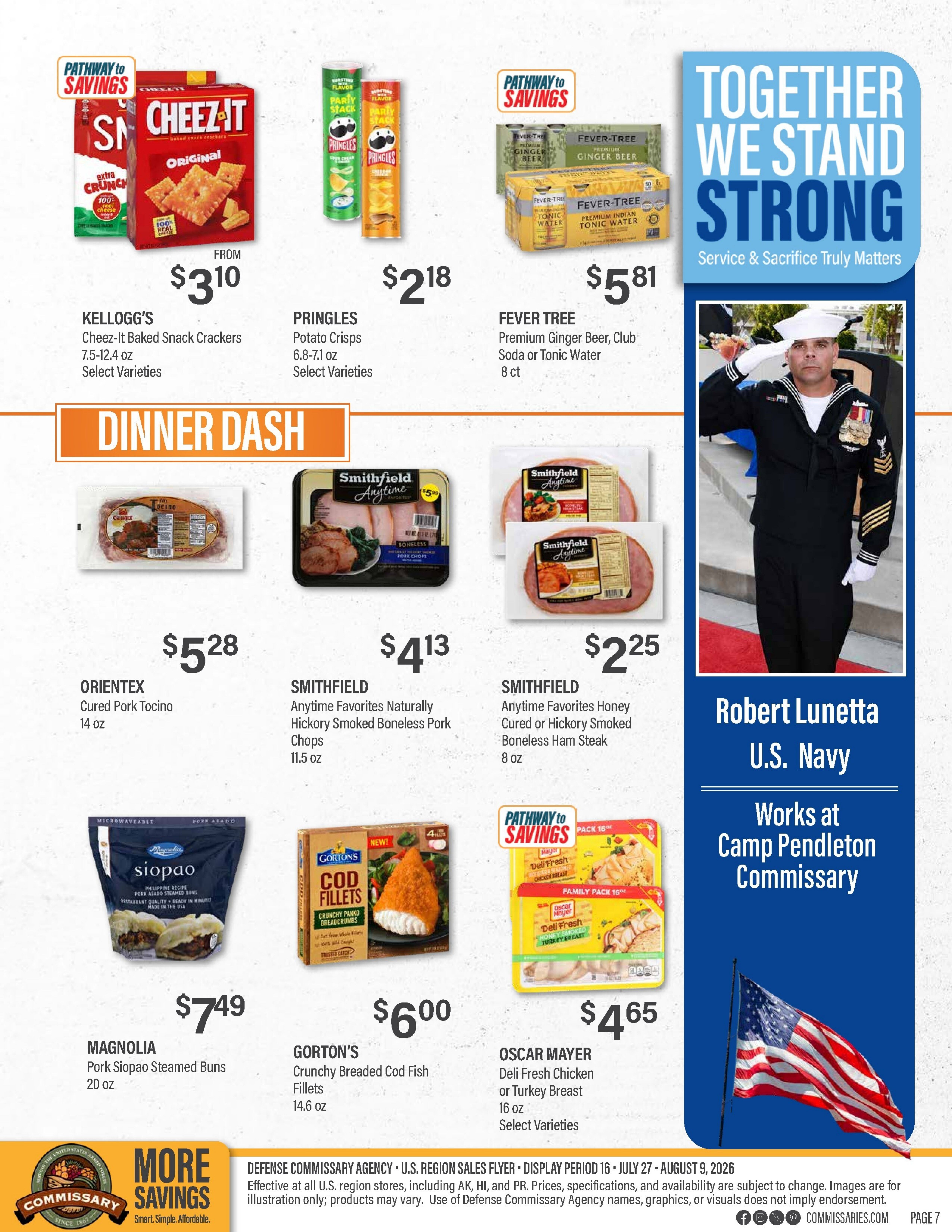 Commissary Store Weekly Ad July 27 - August 9, 2026