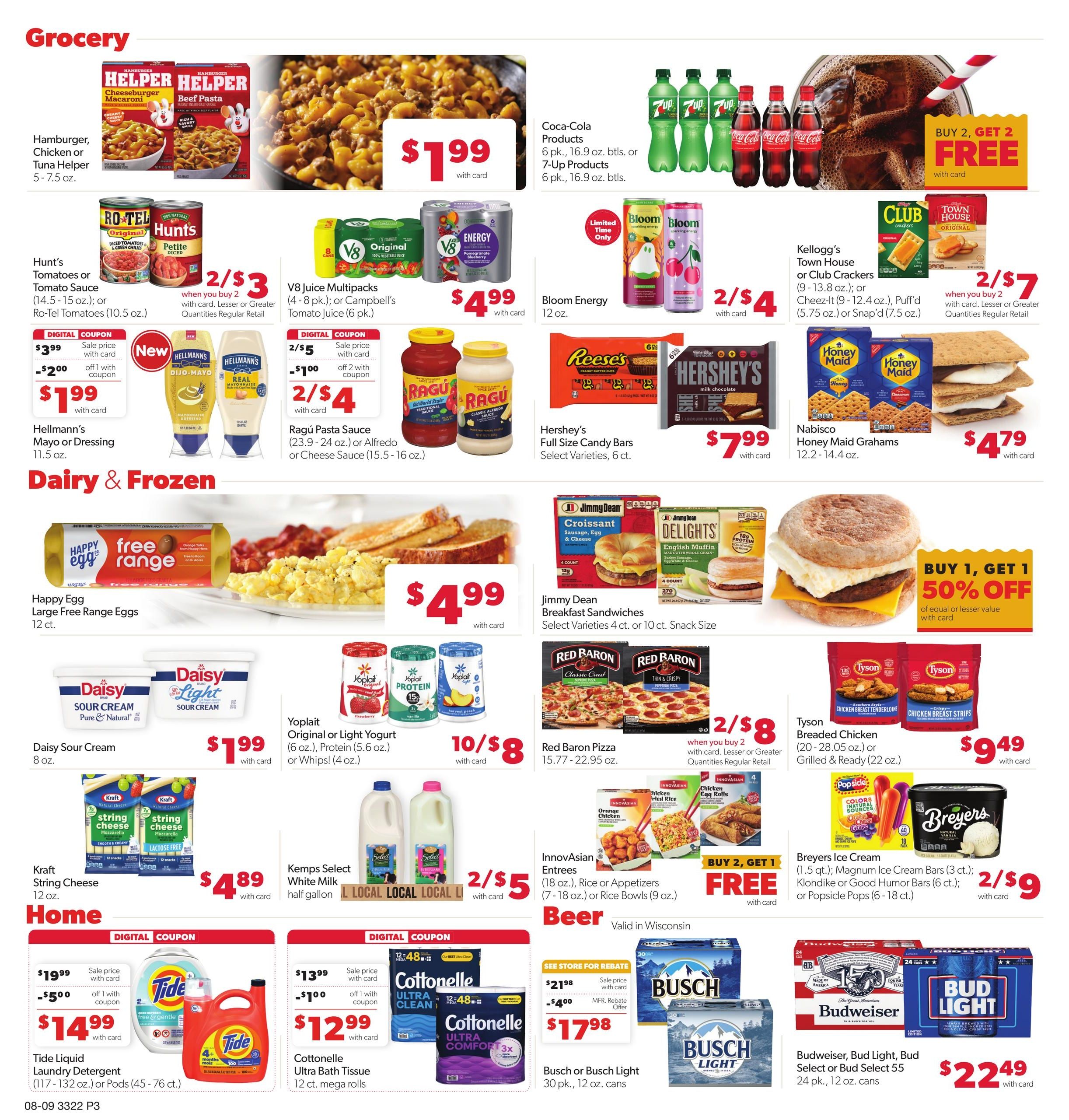 Family Fresh (Dundas–Castle Rock Area, MN) Weekly Ad August 9 - 15, 2026