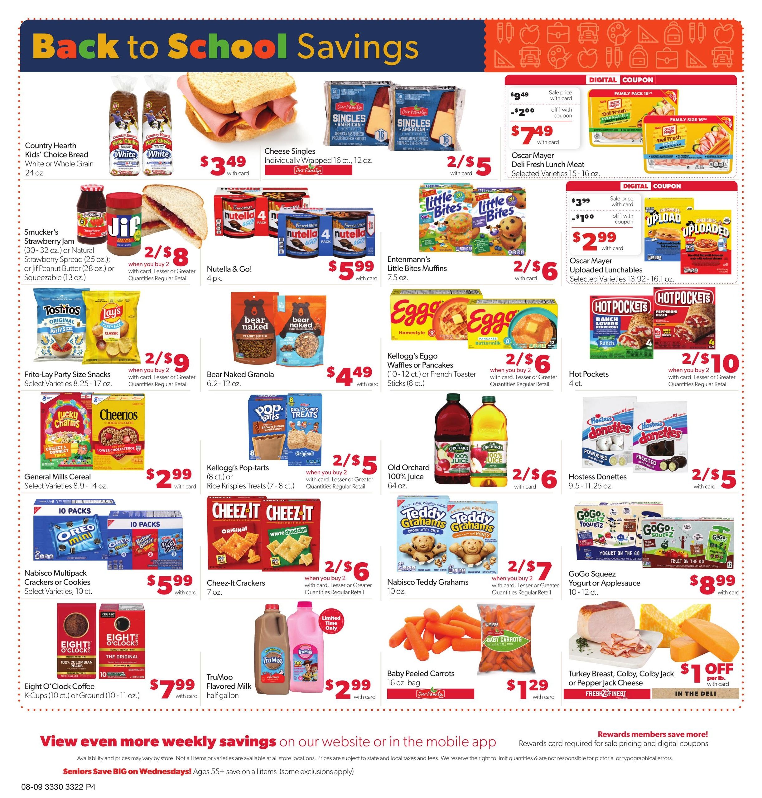 Family Fresh (Dundas–Castle Rock Area, MN) Weekly Ad August 9 - 15, 2026