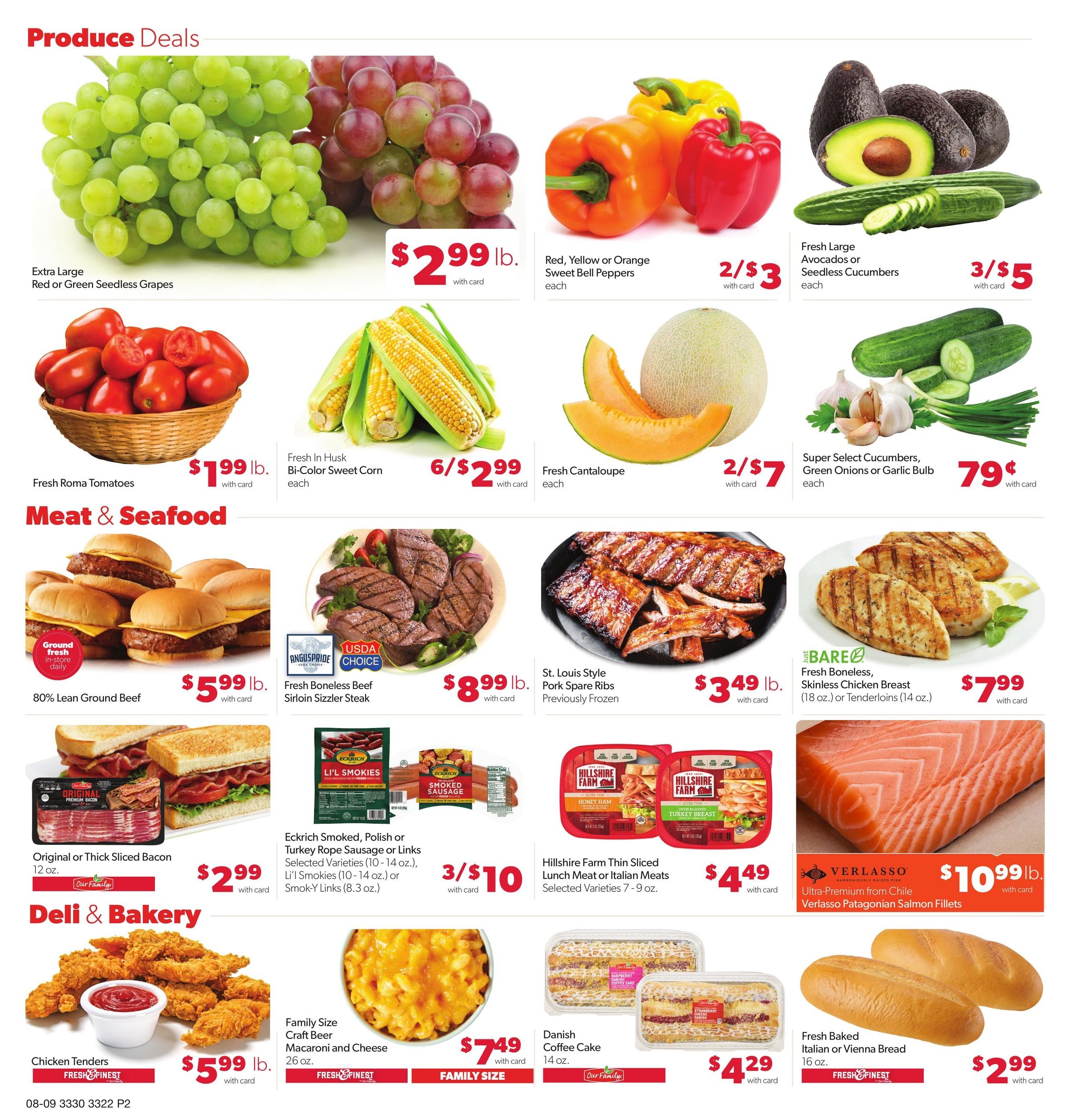 Family Fresh Weekly Ad August 9 - 15, 2026