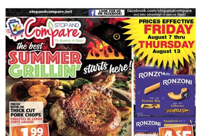 Stop and Compare Markets Weekly Ad August 7 - 13, 2026