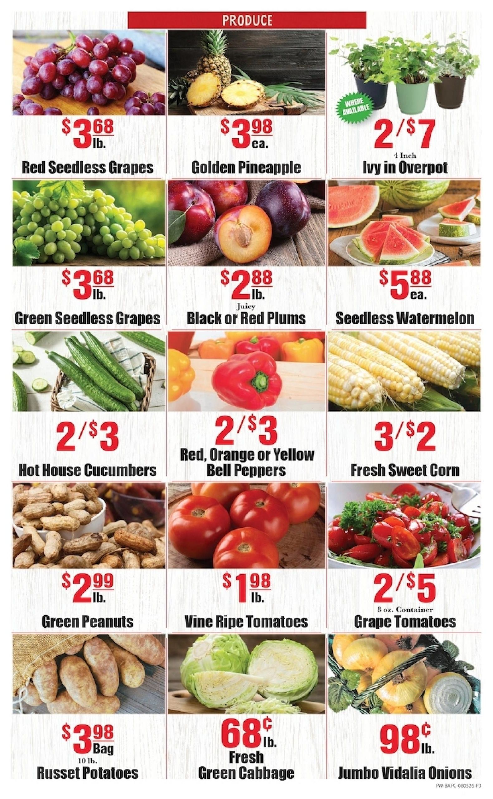 Piggly Wiggly (North Charleston Area, SC) Weekly Ad August 5 - 11, 2026