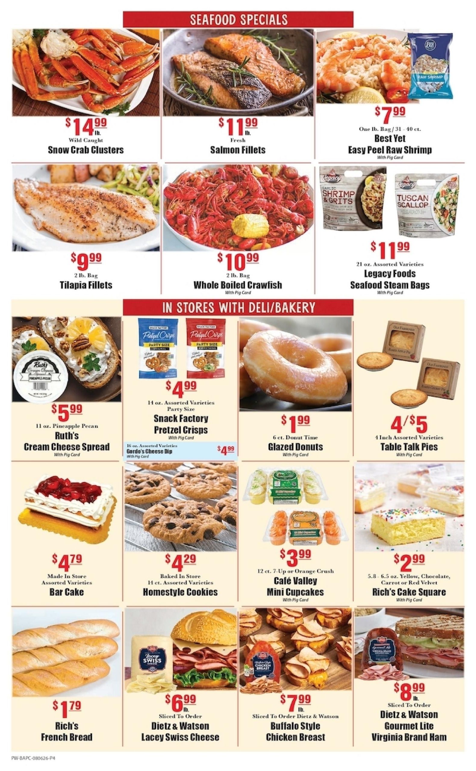 Piggly Wiggly (North Charleston Area, SC) Weekly Ad August 5 - 11, 2026