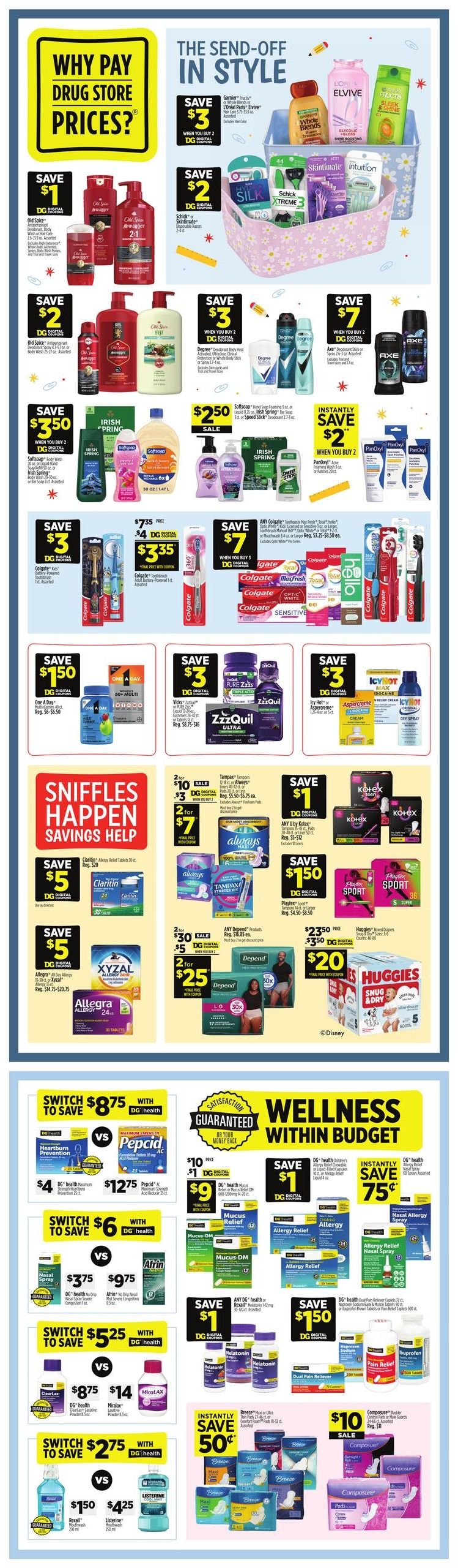 Dollar General (MS) Weekly Ad August 9 - 15, 2026