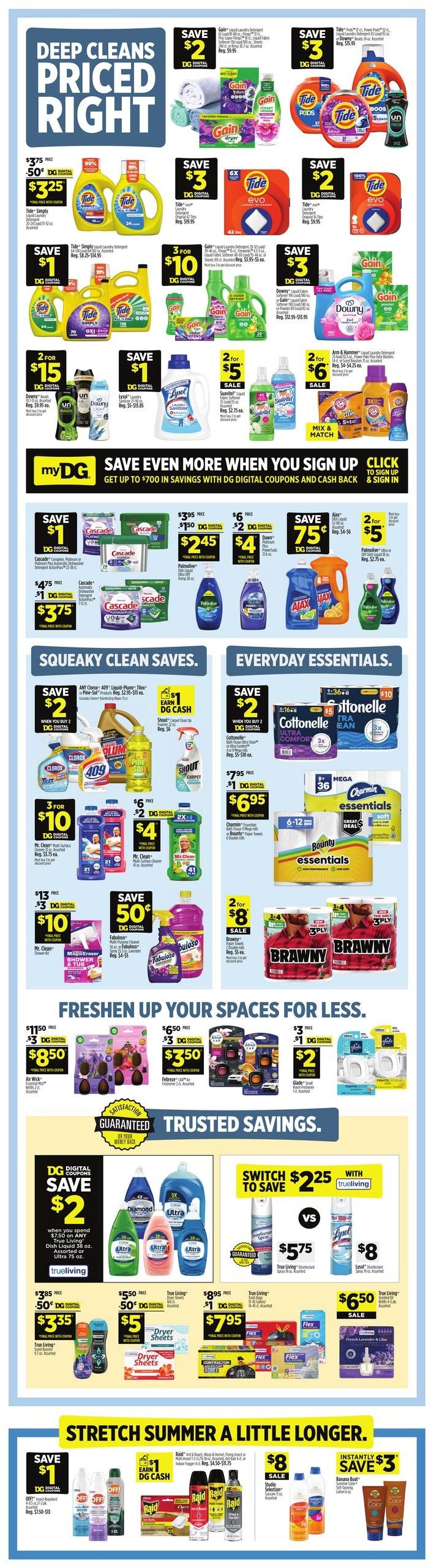 Dollar General (MS) Weekly Ad August 9 - 15, 2026