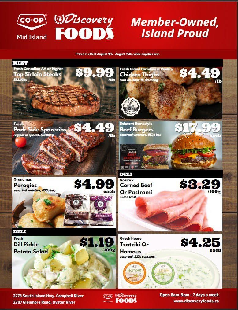 Discovery Foods Flyer August 9 to 15
