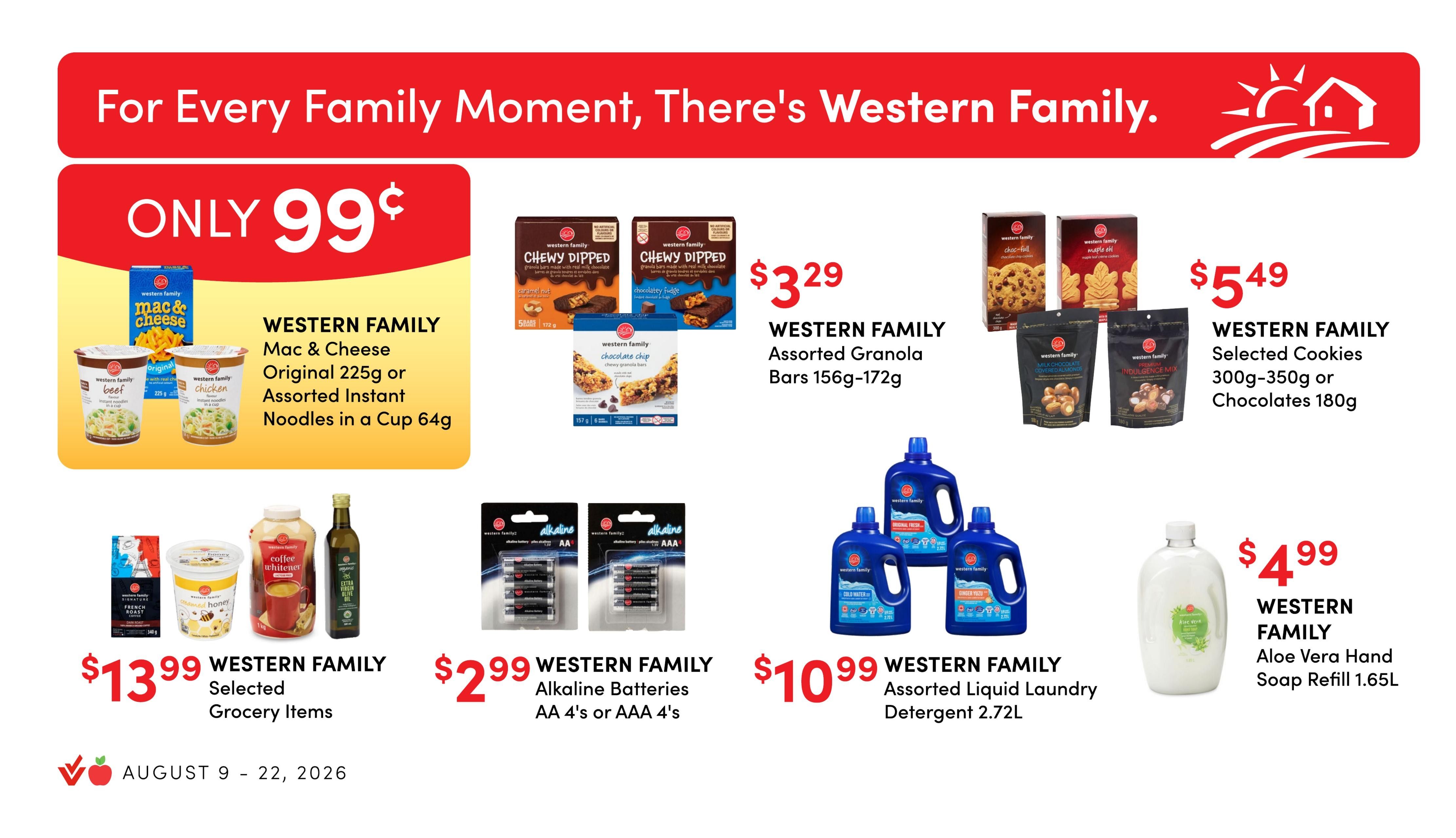 Apple Drugs Flyer August 9 to 22