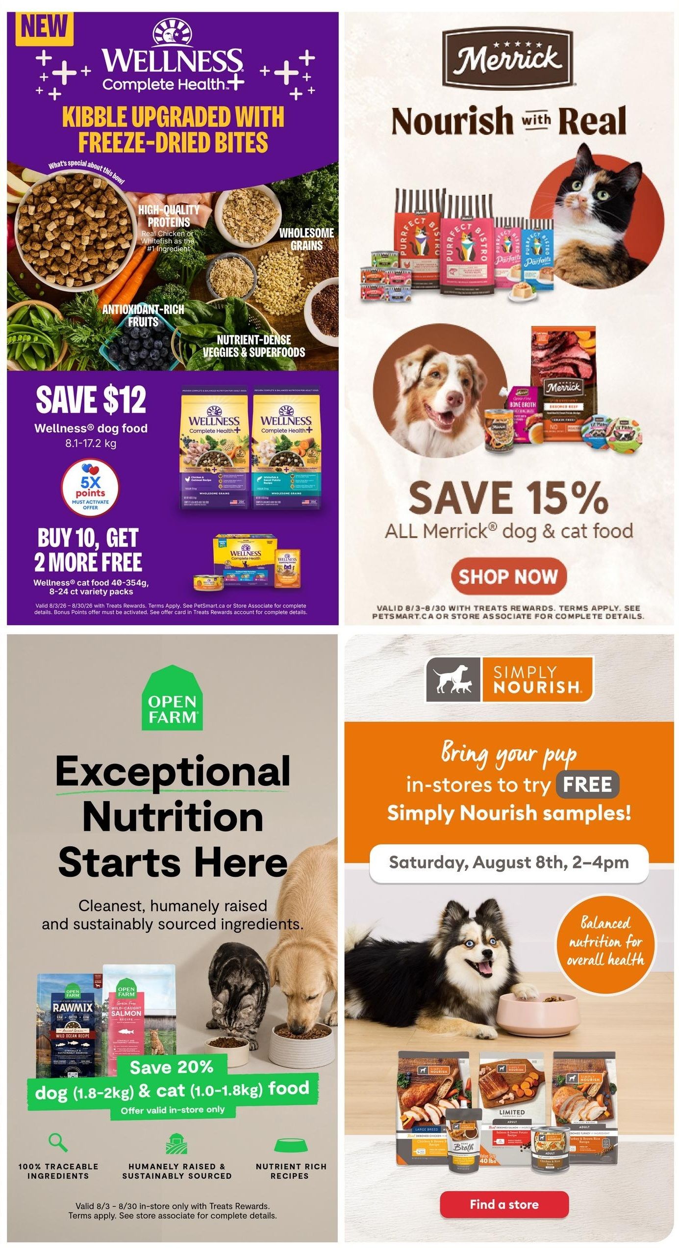 PetSmart Flyer August 10 to 16