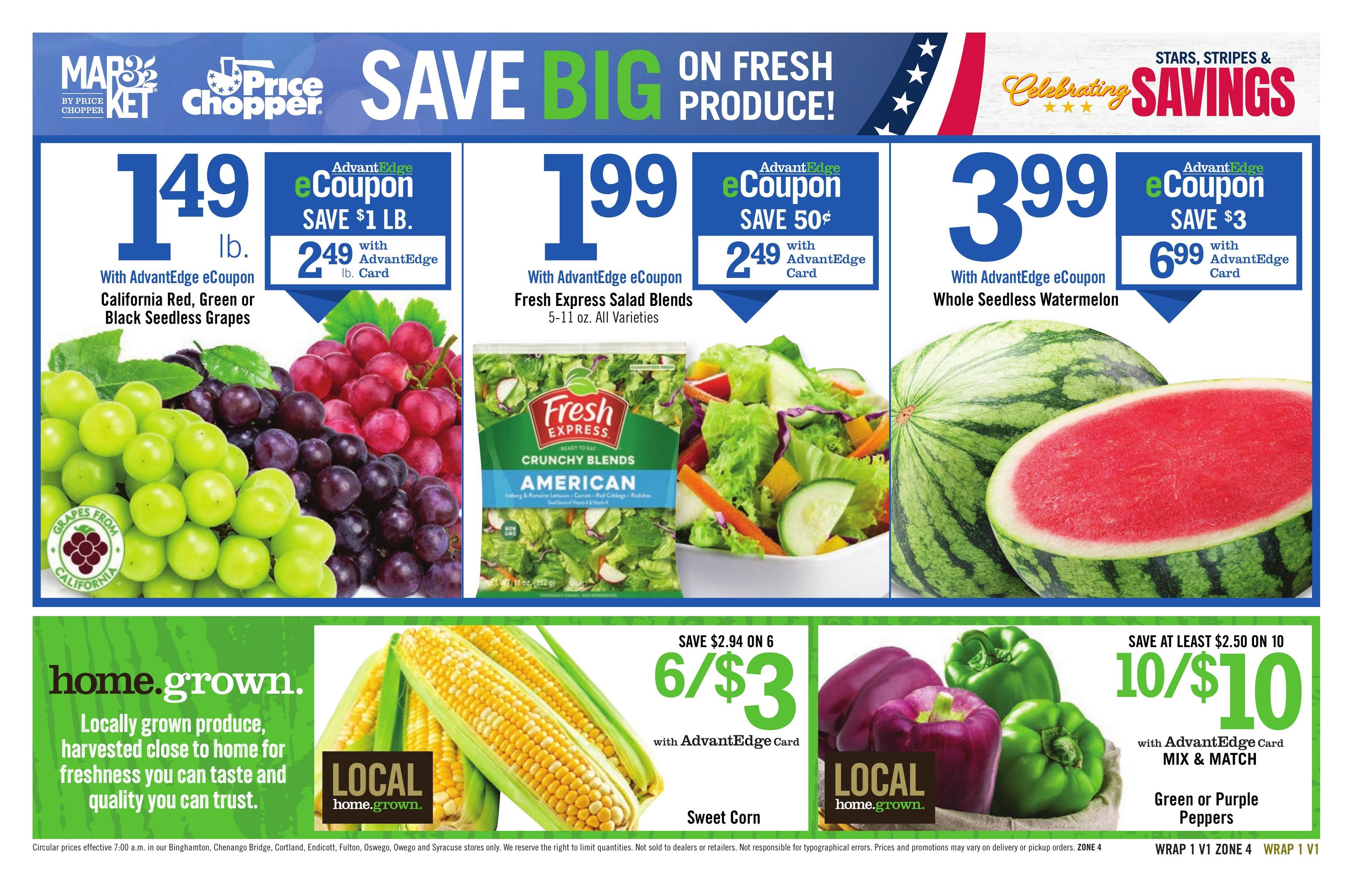Price Chopper (NY, PA) Weekly Ad August 9 - 15, 2026