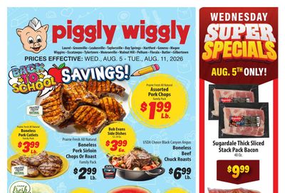 Piggly Wiggly (Cairo Area, GA) Weekly Ad August 5 - 11, 2026