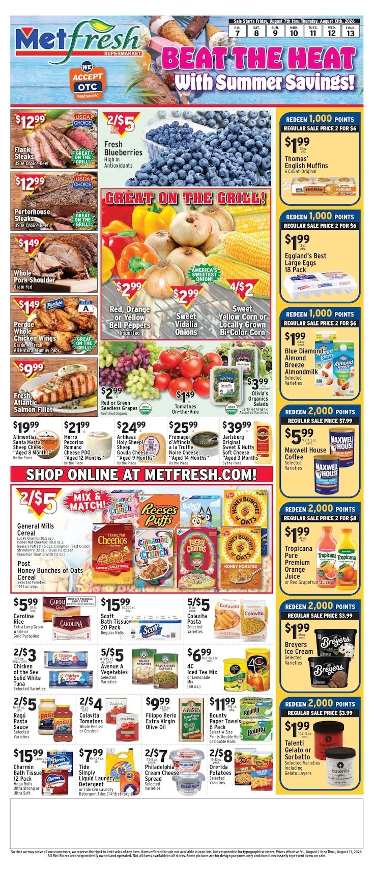 Met Foodmarkets (Brooklyn, NY) Weekly Ad August 9 - 15, 2026