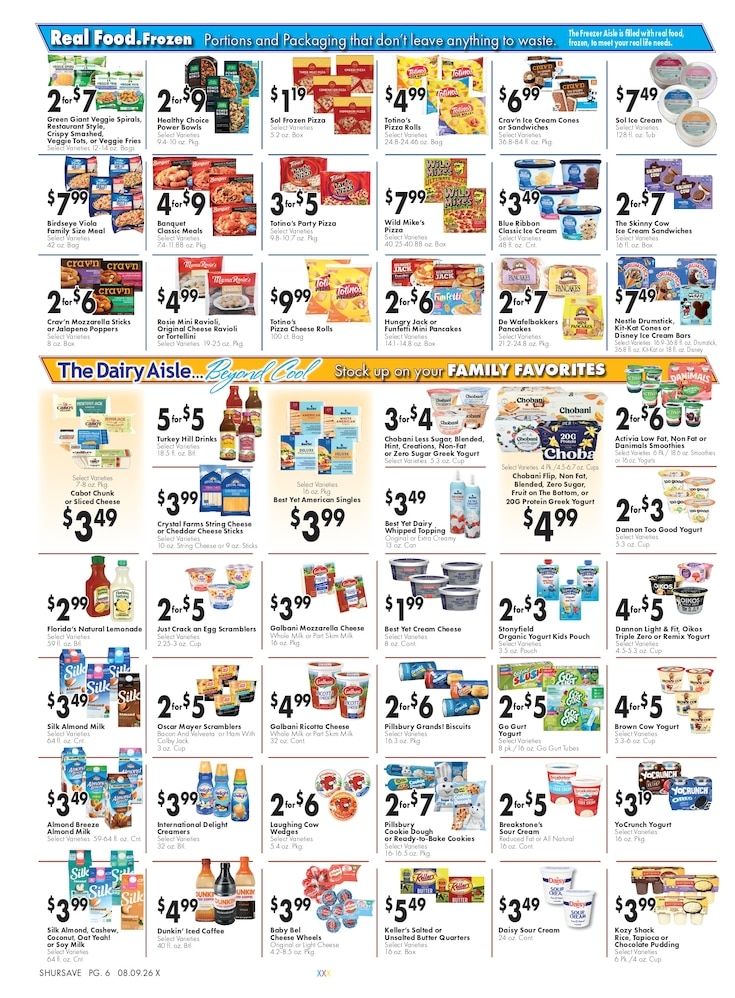 Rob's Market Weekly Ad August 9 - 15, 2026