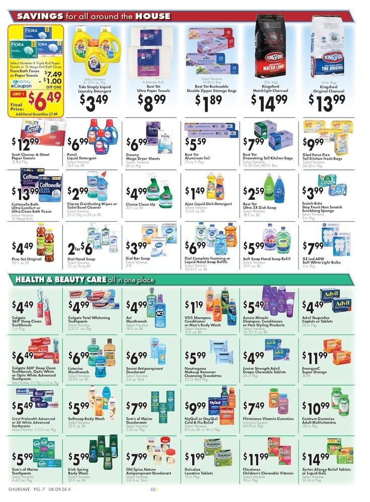 Rob's Market Weekly Ad August 9 - 15, 2026