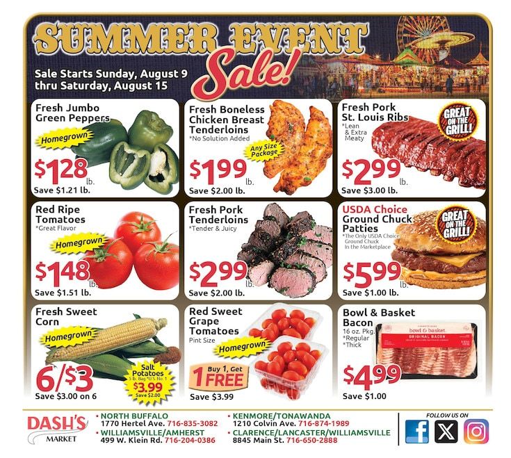 Dash's Market Weekly Ad August 9 - 15, 2026