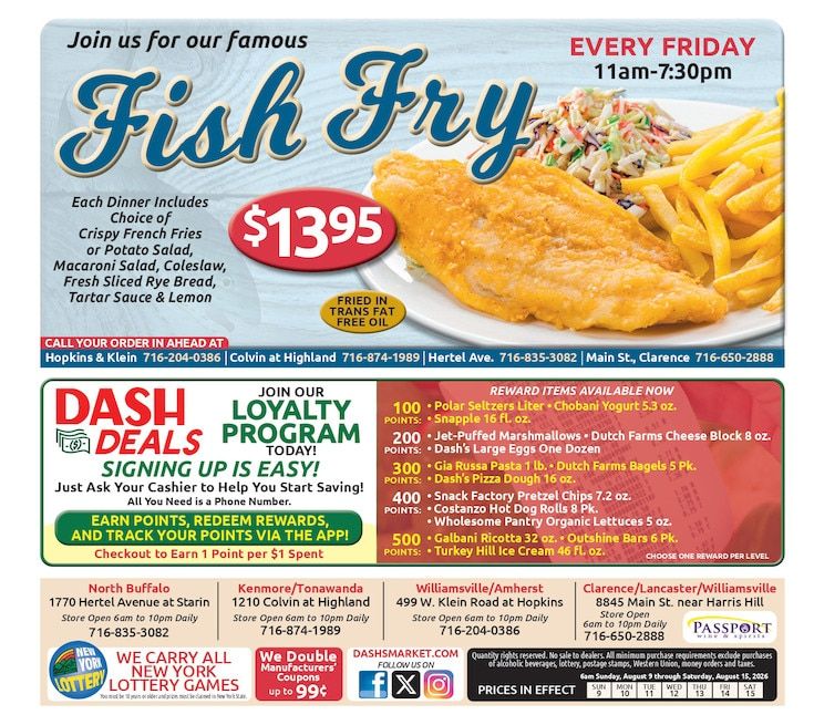 Dash's Market Weekly Ad August 9 - 15, 2026