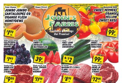 John's Farms Weekly Ad August 7 - 13, 2026